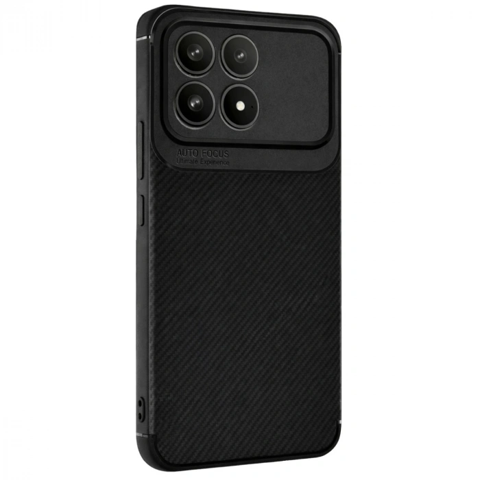 Xiaomi Poco F8 Pro Auto Focus Karbon Kapak - Siyah