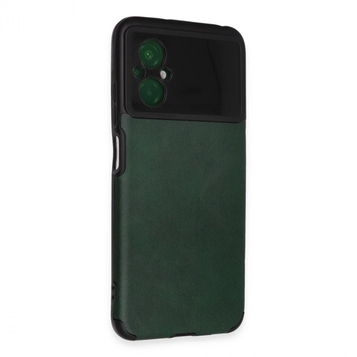 Xiaomi Poco M5 Kılıf Loop Deri Silikon - Yeşil