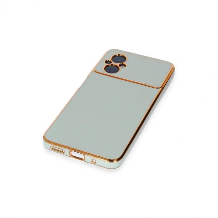 Xiaomi Poco M5 Kılıf Volet Silikon - Açık Yeşil