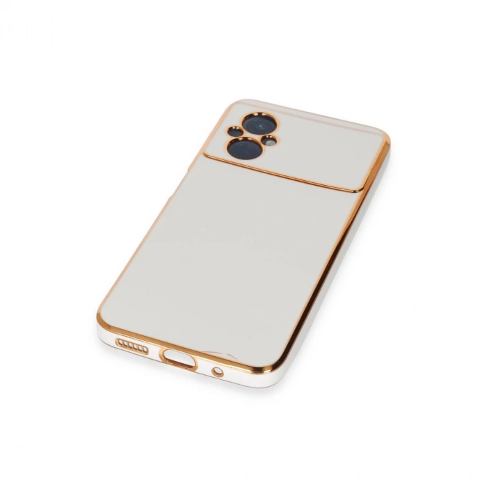 Xiaomi Poco M5 Kılıf Volet Silikon - Beyaz