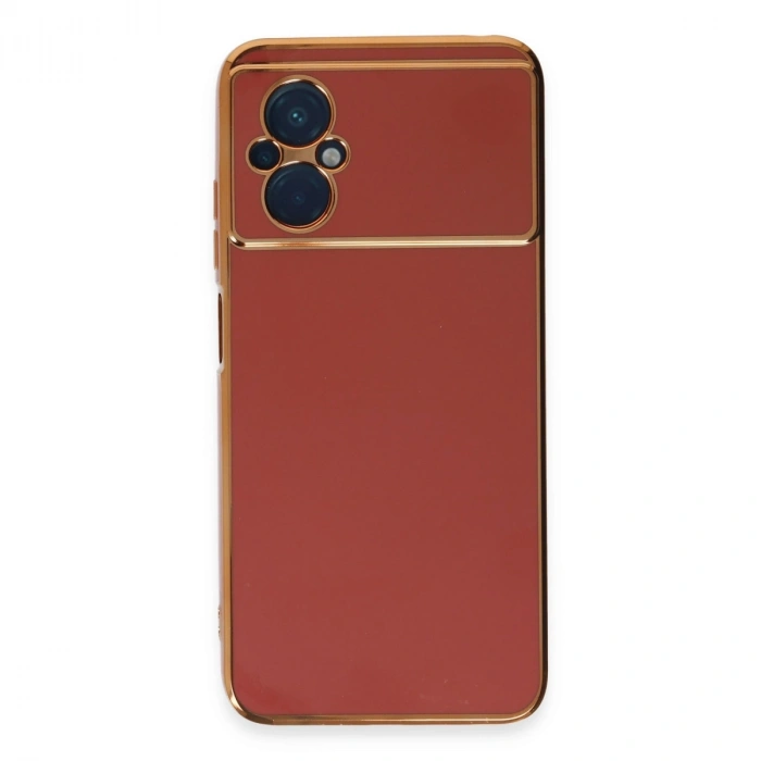 Xiaomi Poco M5 Kılıf Volet Silikon - Kırmızı