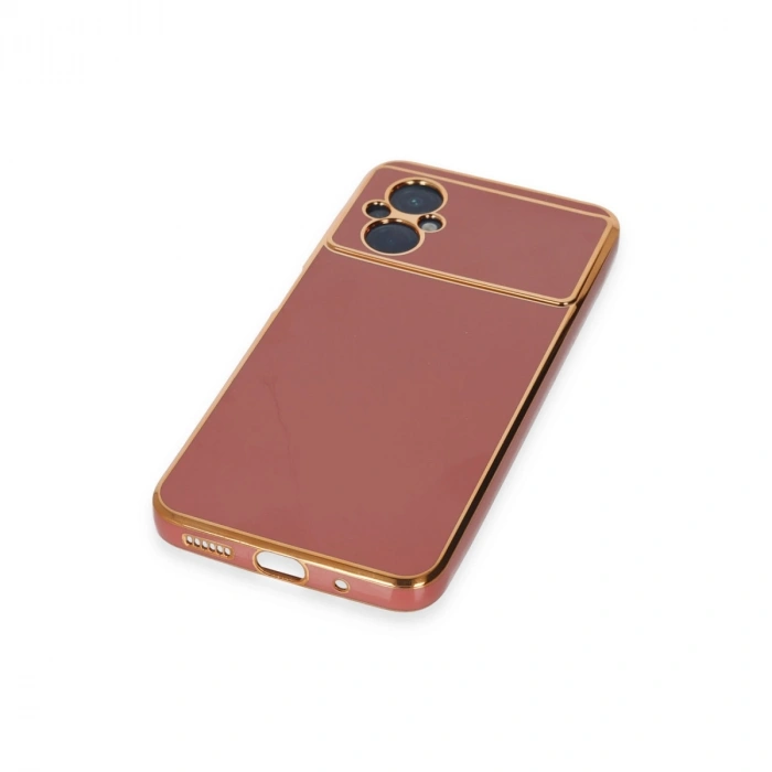 Xiaomi Poco M5 Kılıf Volet Silikon - Kırmızı