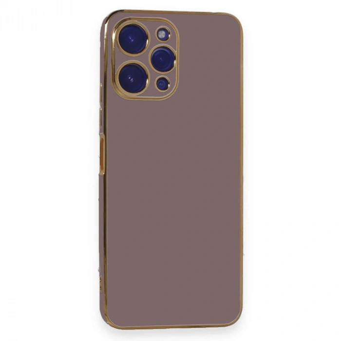 Xiaomi Poco M6 Pro 5g Kılıf Volet Silikon - Mor
