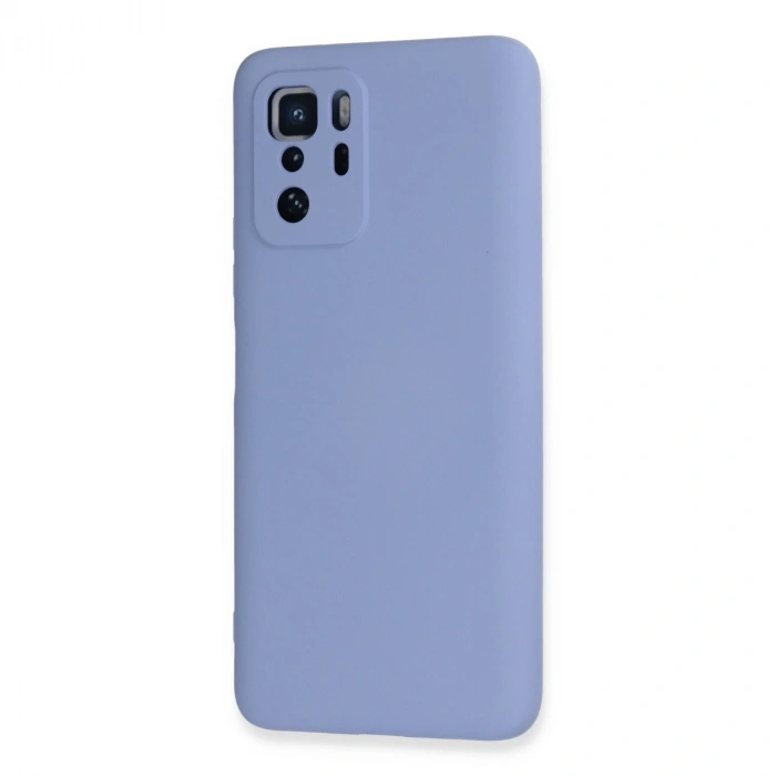 Xiaomi Poco X3 Gt Kılıf Nano İçi Kadife Silikon - Lila
