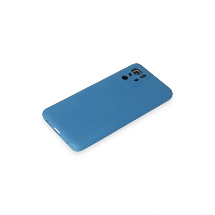 Xiaomi Poco X3 Gt Kılıf Nano İçi Kadife Silikon - Mavi