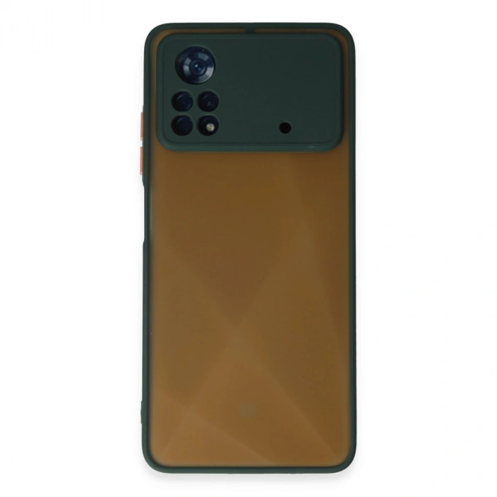 Xiaomi Poco X4 Pro 5g Kılıf Montreal Silikon Kapak - Yeşil