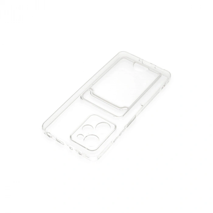 Xiaomi Poco X5 Pro 5g Kılıf Kart Şeffaf Silikon - Şeffaf