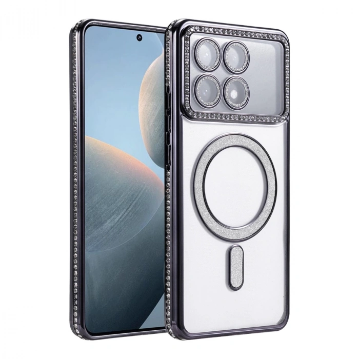 Xiaomi Poco X6 Pro Joke Simli Magneticsafe Kılıf - Siyah
