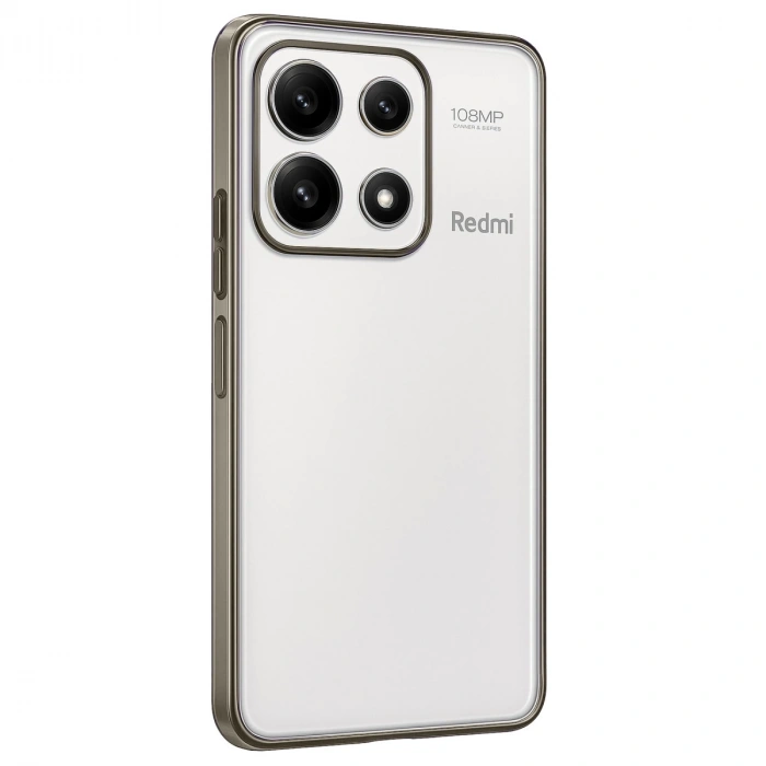 Xiaomi Poco X6 Pro Kılıf Razer Lensli Silikon - Gold