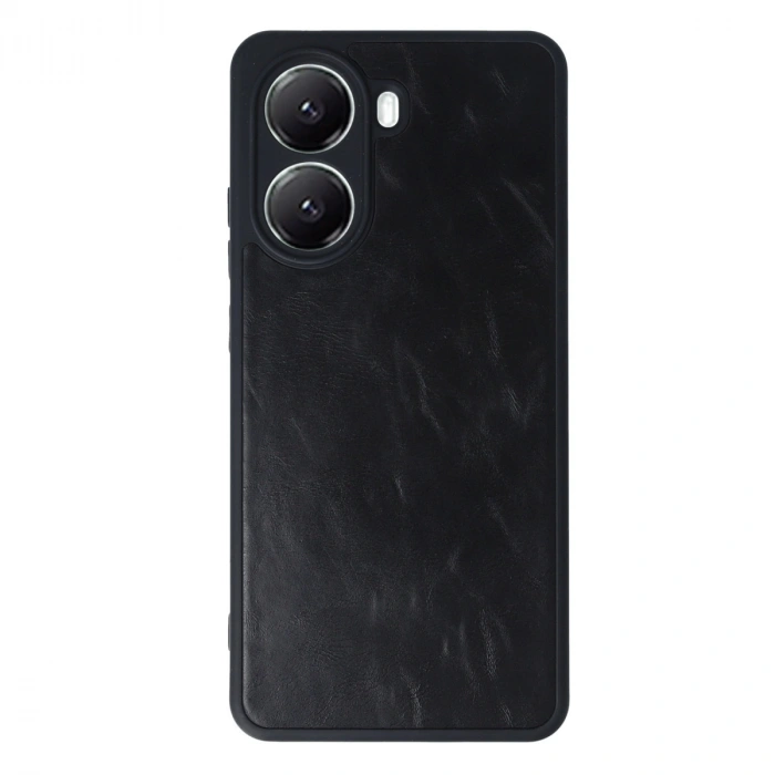 Xiaomi Poco X7 Pro Kılıf Aras Deri Kapak - Siyah