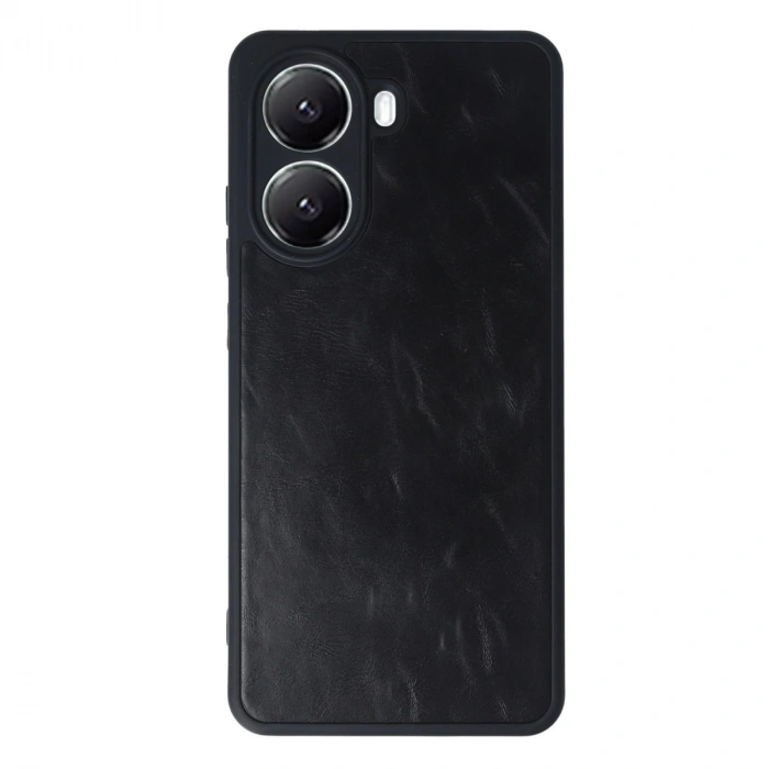 Xiaomi Poco X7 Pro Kılıf Aras Deri Kapak - Siyah