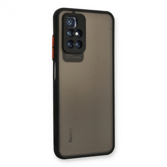 Xiaomi Redmi 10 2022 Kılıf Montreal Silikon Kapak - Siyah