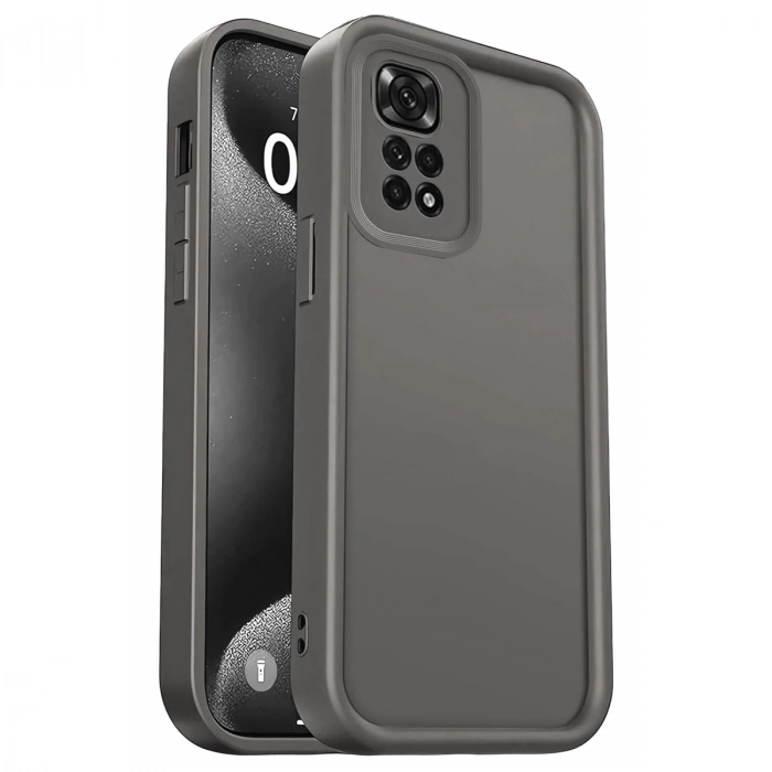 Xiaomi Redmi 10 2022 Kılıf Viera Silikon - Gri