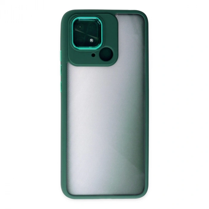 Xiaomi Redmi 10c Kılıf Dora Kapak - Haki Yeşil