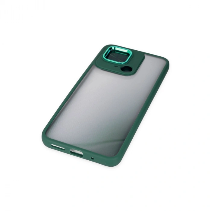 Xiaomi Redmi 10c Kılıf Dora Kapak - Haki Yeşil