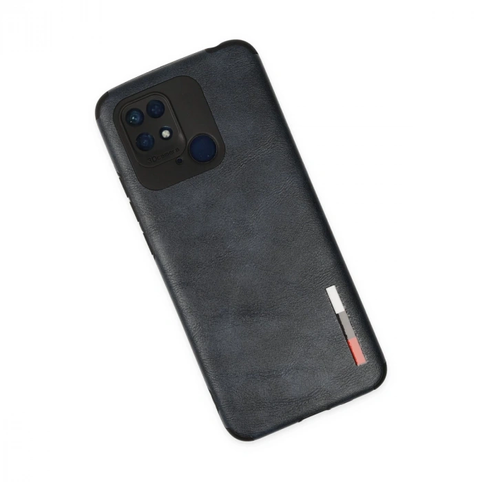 Xiaomi Redmi 10c Kılıf Loop Deri Silikon - Lacivert