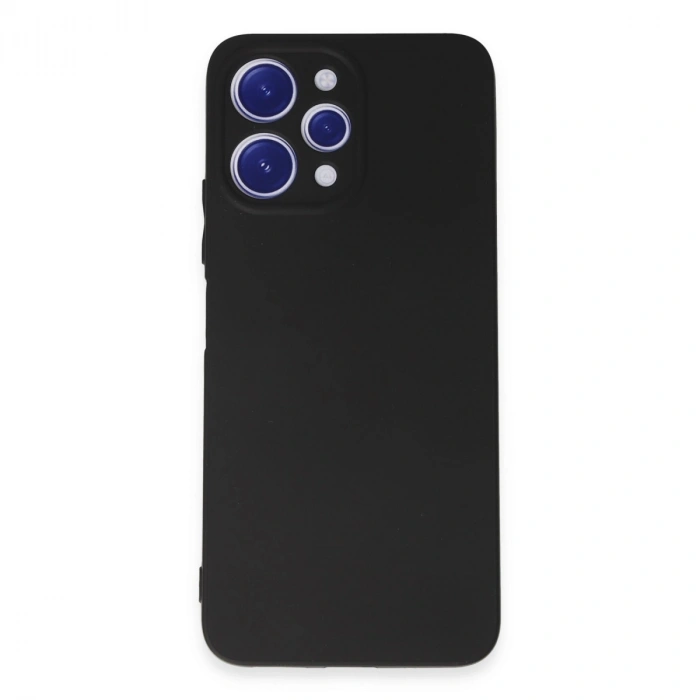 Xiaomi Redmi 12 Kılıf First Silikon - Siyah