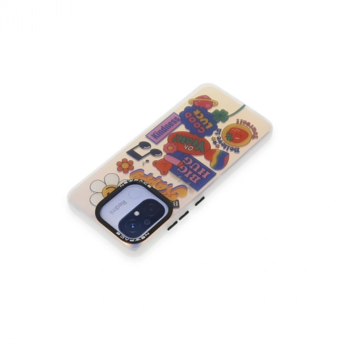 Xiaomi Redmi 12c Kılıf Estoril Desenli Kapak - Estoril - 15