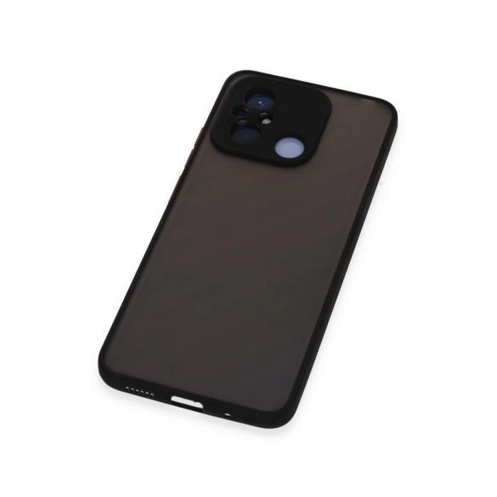 Xiaomi Redmi 12c Kılıf Montreal Silikon Kapak - Siyah