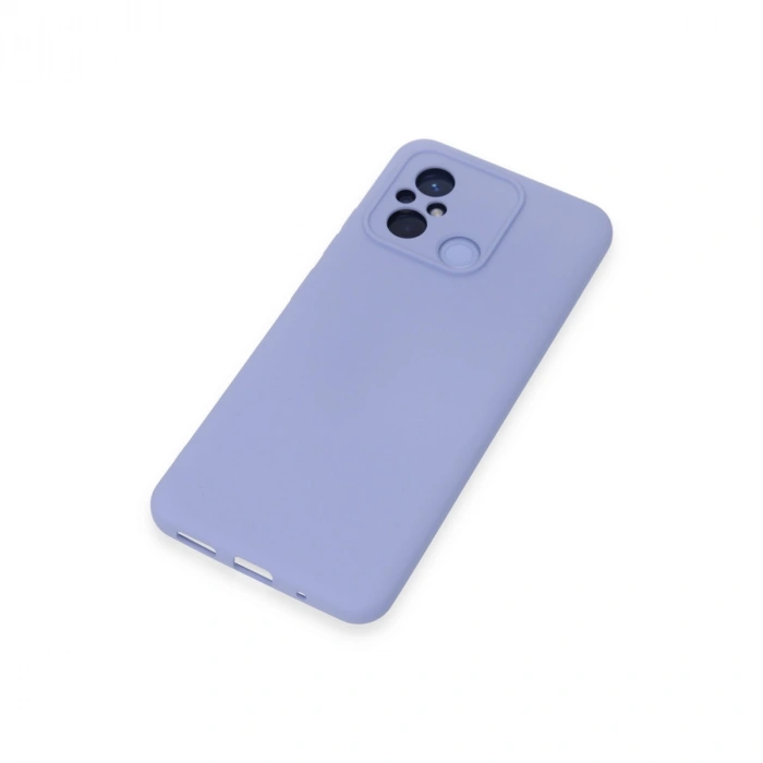 Xiaomi Redmi 12c Kılıf Nano İçi Kadife Silikon - Lila