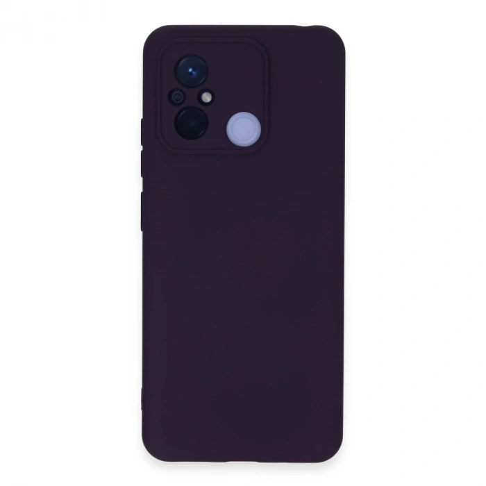 Xiaomi Redmi 12c Kılıf Nano İçi Kadife Silikon - Mor
