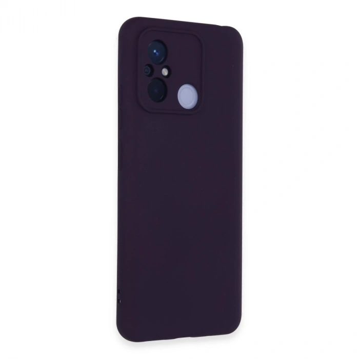 Xiaomi Redmi 12c Kılıf Nano İçi Kadife Silikon - Mor