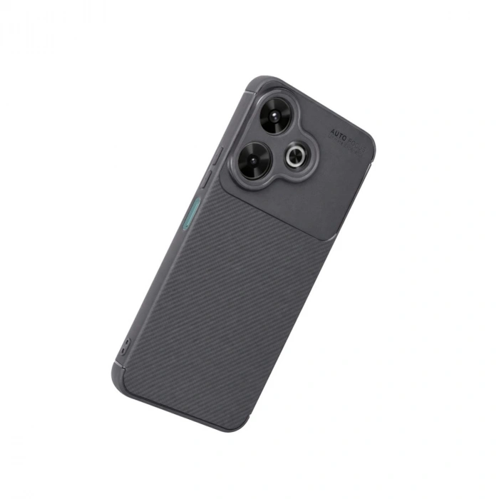 Xiaomi Redmi 13 4g Kılıf Auto Focus Karbon Kapak - Gri