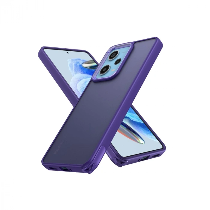 Xiaomi Redmi 13 4g Kılıf Elegant Kapak - Derin Mor