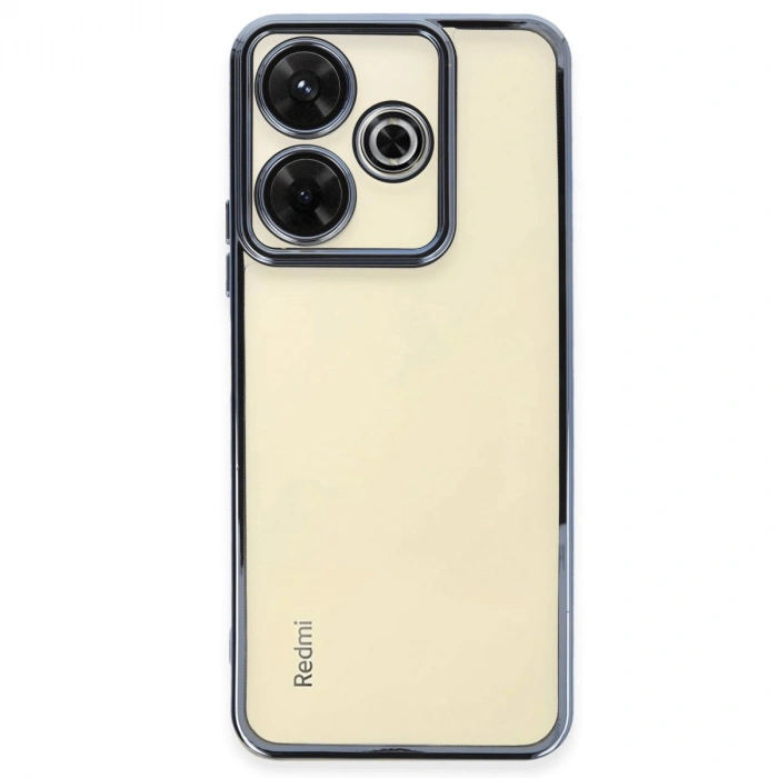 Xiaomi Redmi 13 4g Kılıf Razer Lensli Silikon - Açık Mavi