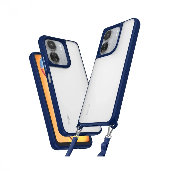 Xiaomi Redmi 13c Kılıf Penta Silikon Kılıf - Lacivert