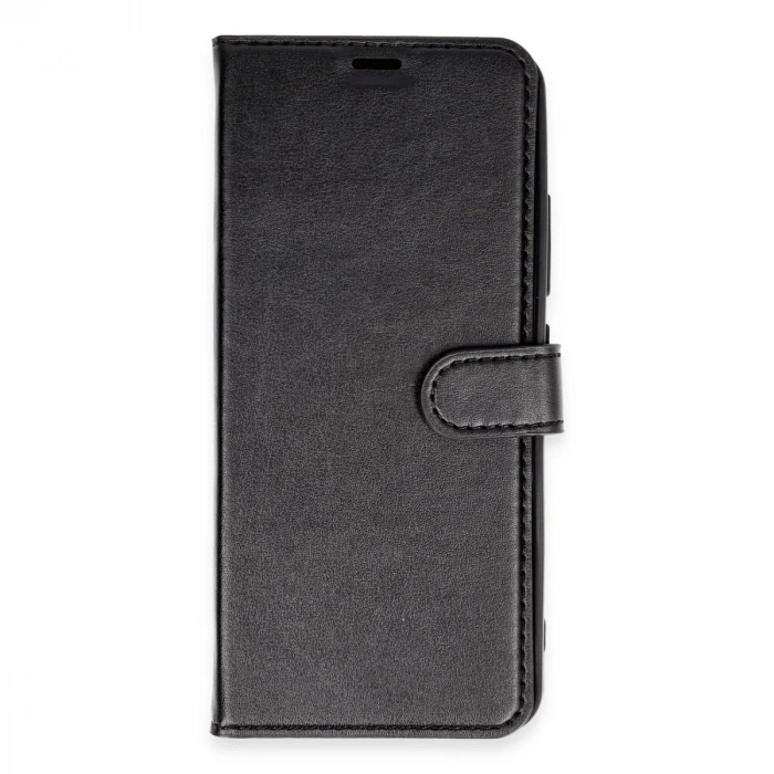 Xiaomi Redmi 13c Kılıf Trend S Plus Kapaklı Kılıf - Siyah