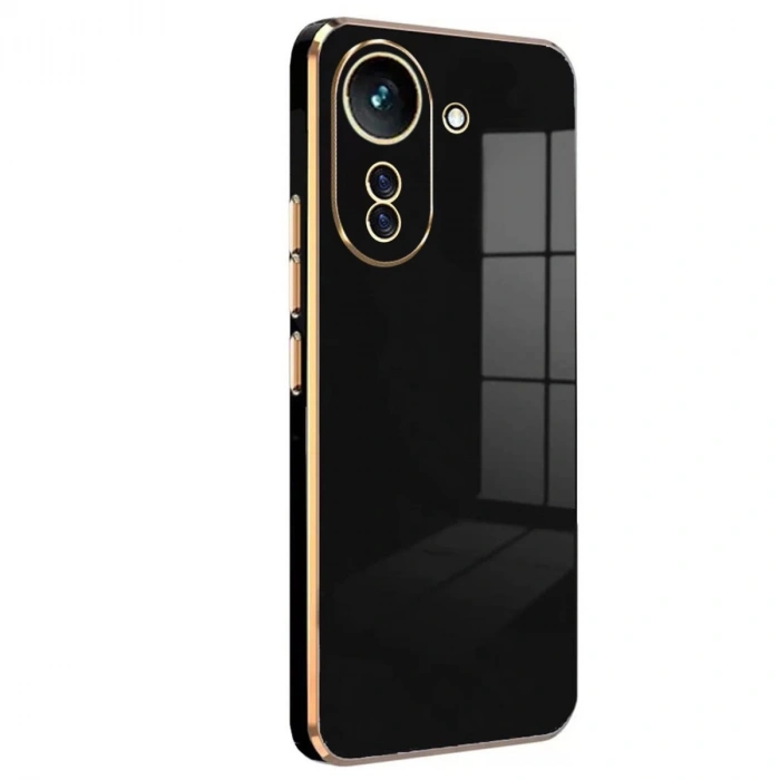 Xiaomi Redmi 13c Kılıf Volet Silikon - Siyah