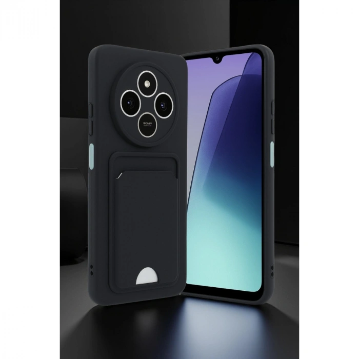 Xiaomi Redmi 14c Kelvin Kartvizitli Silikon - Lacivert