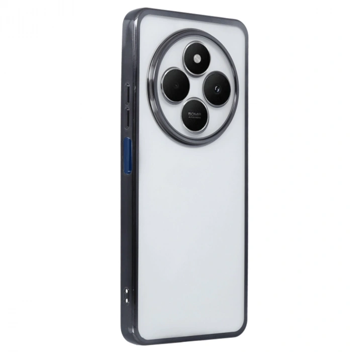 Xiaomi Redmi 14c Kılıf Razer Lensli Silikon - Siyah