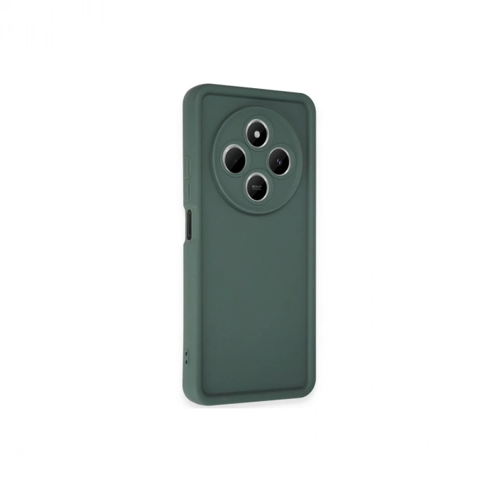 Xiaomi Redmi 14c Kılıf Viera Silikon - Koyu Yeşil