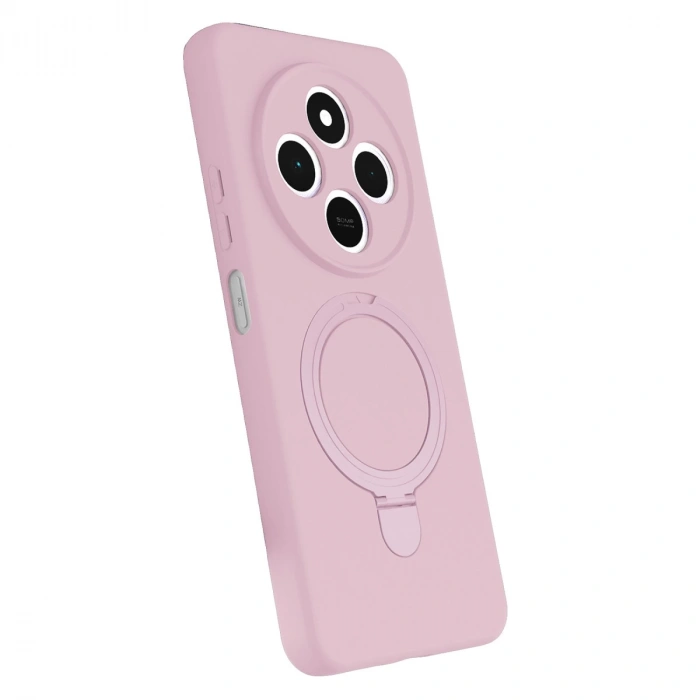 Xiaomi Redmi 14c Regal Magsafe Standlı Kapak - Açık Pembe