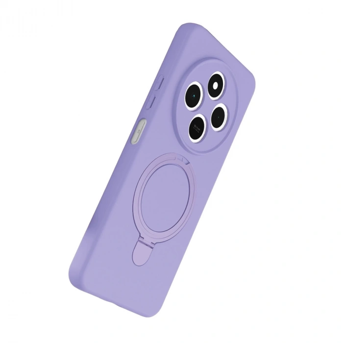 Xiaomi Redmi 14c Regal Magsafe Standlı Kapak - Lila