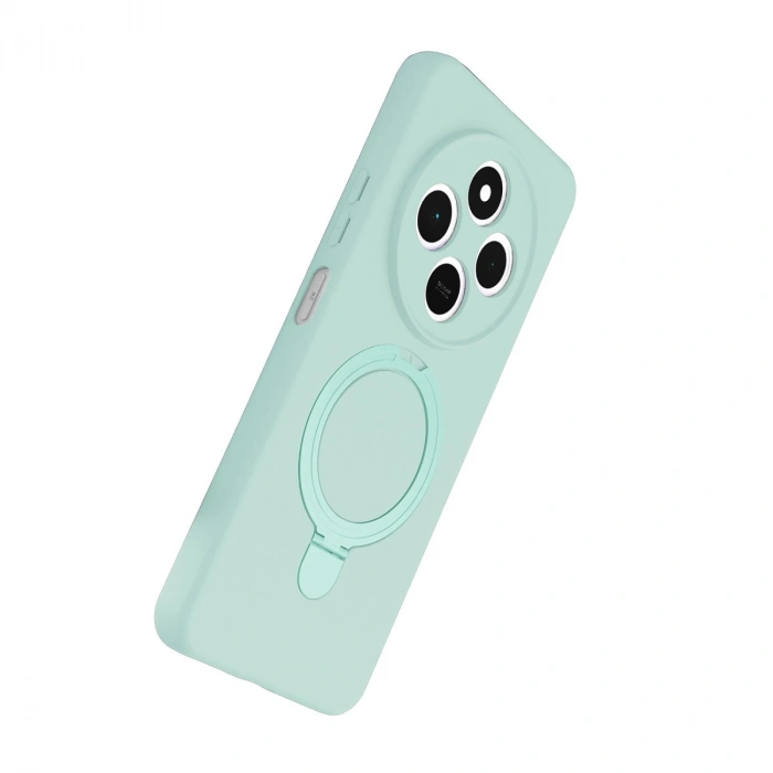 Xiaomi Redmi 14c Regal Magsafe Standlı Kapak - Su Yeşili