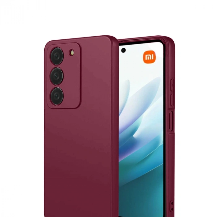 Xiaomi Redmi 15 4g First Silikon - Bordo