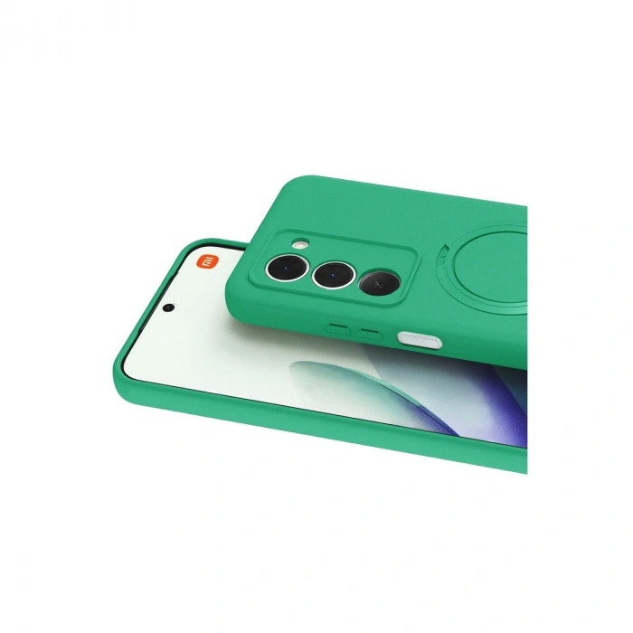 Xiaomi Redmi 15 4g Regal Magsafe Standlı Kapak - Yeşil