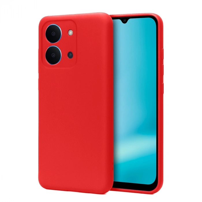 Xiaomi Redmi 15c 4g First Silikon - Kırmızı