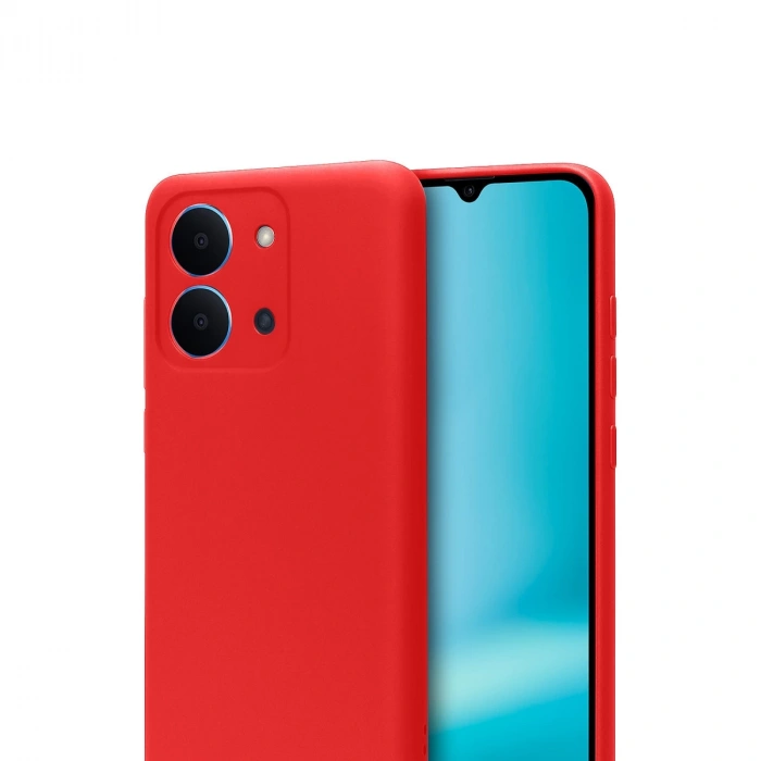 Xiaomi Redmi 15c 4g First Silikon - Kırmızı