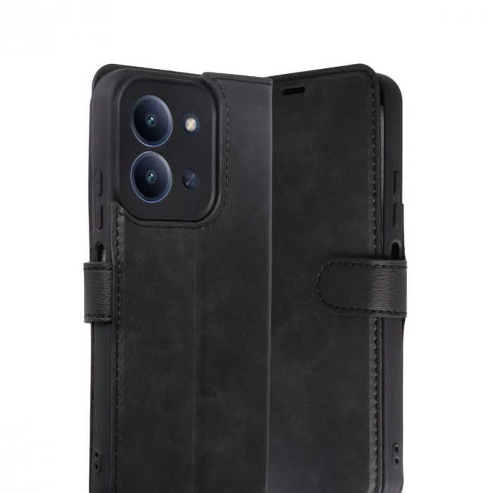 Xiaomi Redmi 15c 4g Trend S Plus Kapaklı Kılıf - Siyah