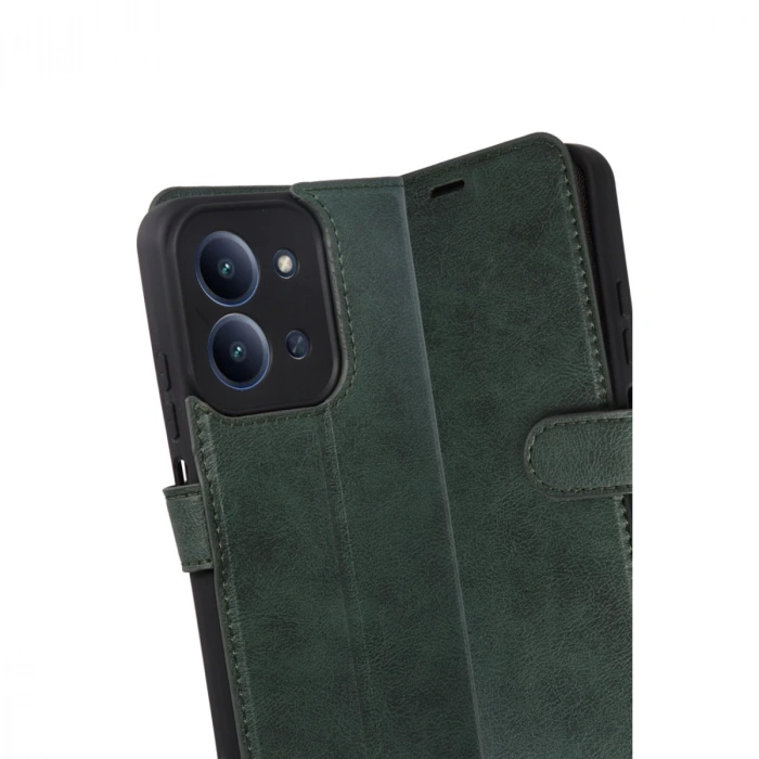 Xiaomi Redmi 15c 4g Trend S Plus Kapaklı Kılıf - Yeşil