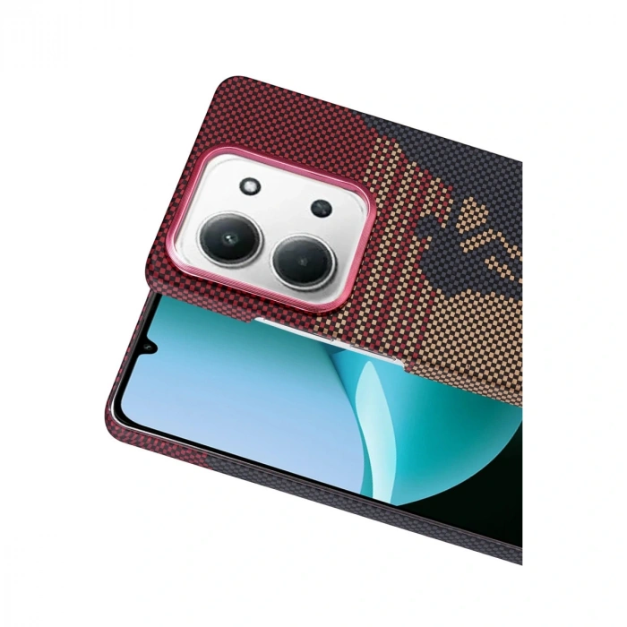 Xiaomi Redmi 15c 4g Vega Magsafe Kapak - Kırmızı