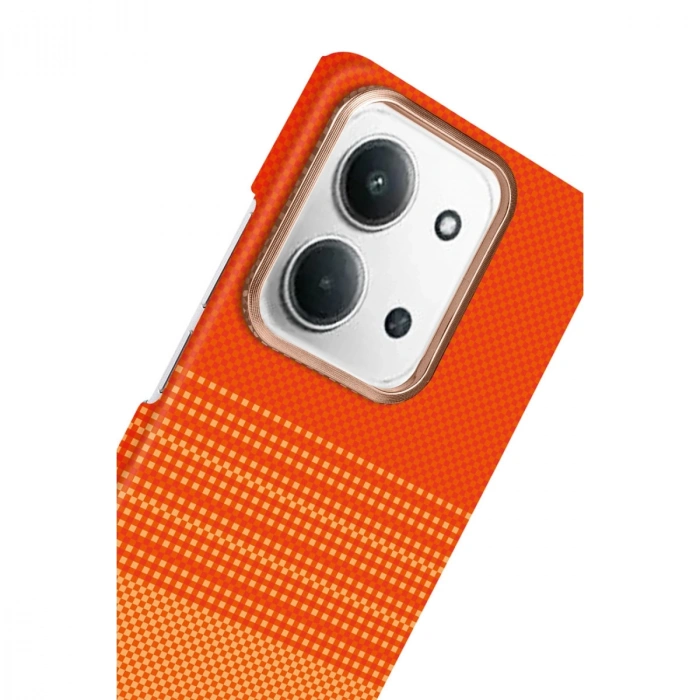 Xiaomi Redmi 15c 4g Vega Magsafe Kapak - Turuncu