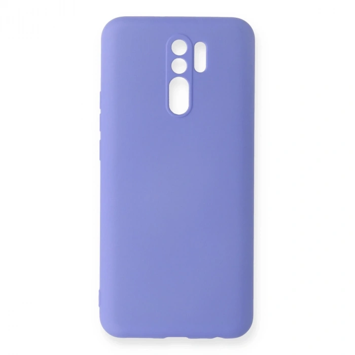 Xiaomi Redmi 9 Kılıf Nano İçi Kadife Silikon - Lila