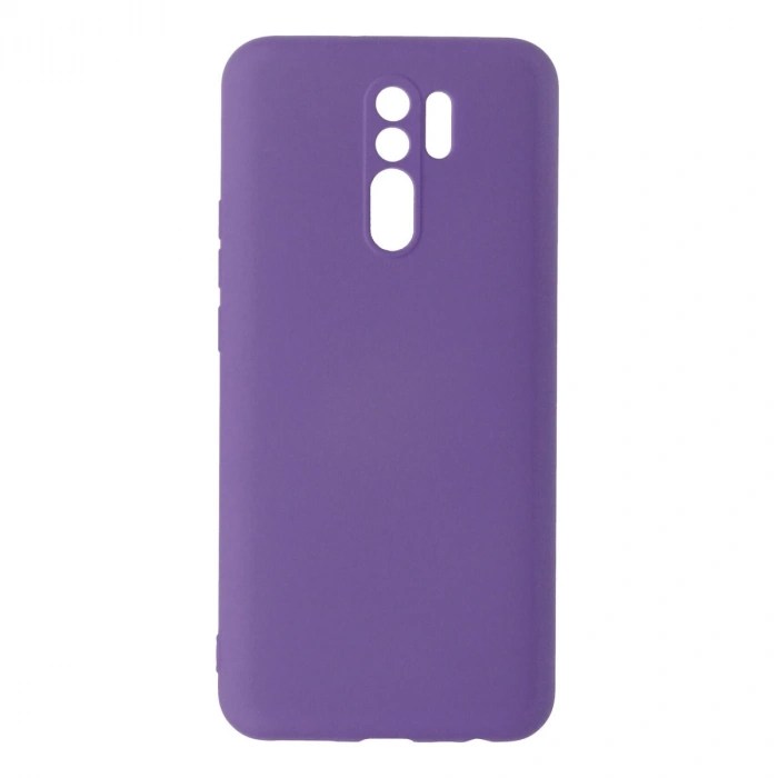 Xiaomi Redmi 9 Kılıf Nano İçi Kadife Silikon - Mor