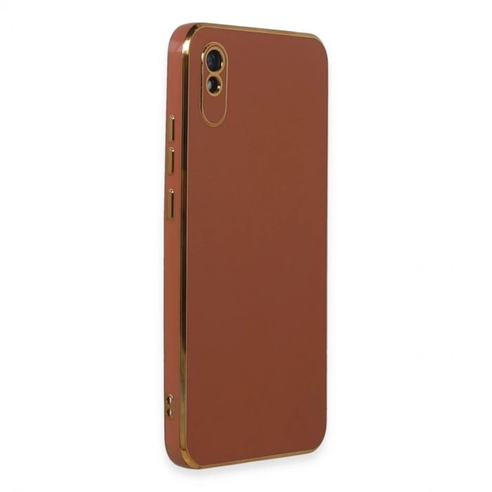 Xiaomi Redmi 9a Kılıf Volet Silikon - Kırmızı