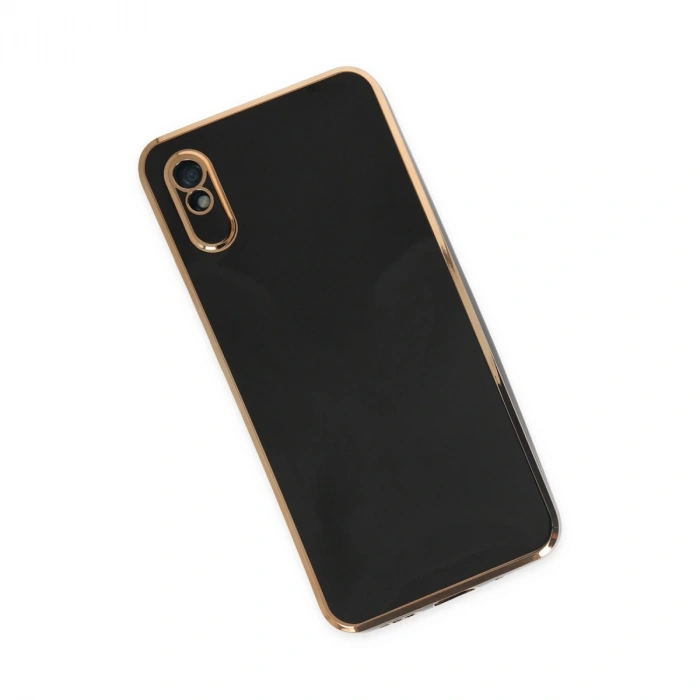 Xiaomi Redmi 9a Kılıf Volet Silikon - Siyah